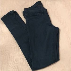 Turquoise Skinny Jeans